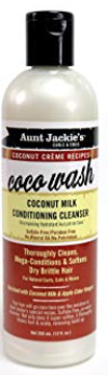 Aunt Jackies Coconut Milk Conditioning Cleanser - Sabina Hair Cosmetics