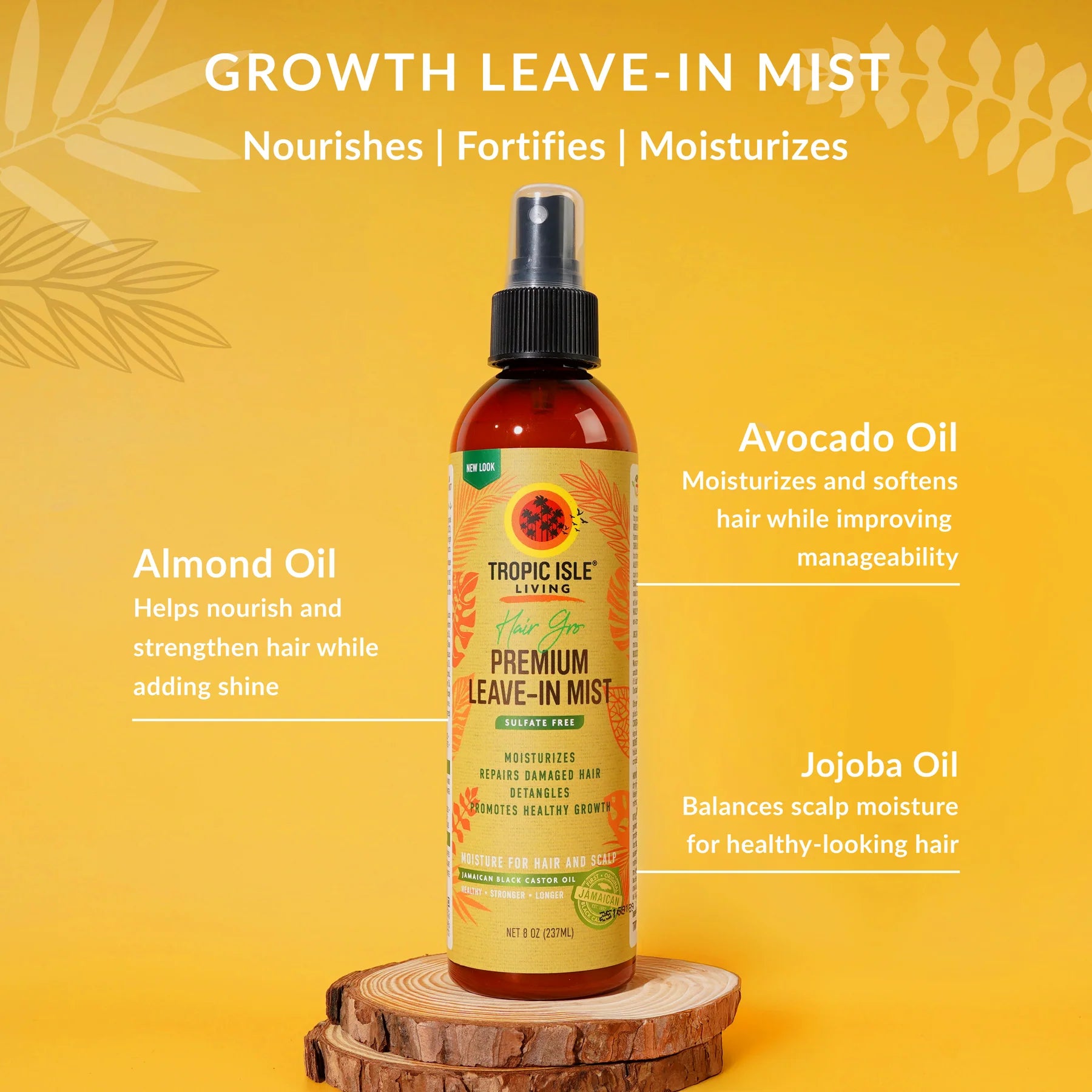 Hair Gro Premium Leave In Mist (Sulfate Free)
