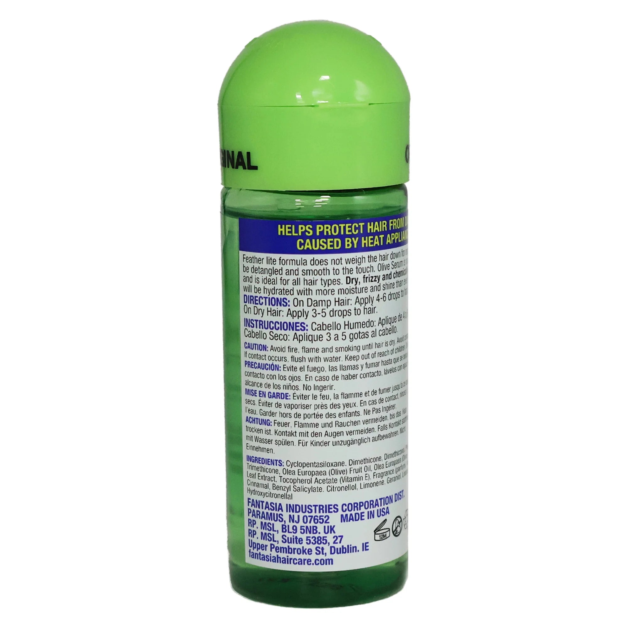 Hair Polisher Olive Moisturizing Shine Serum