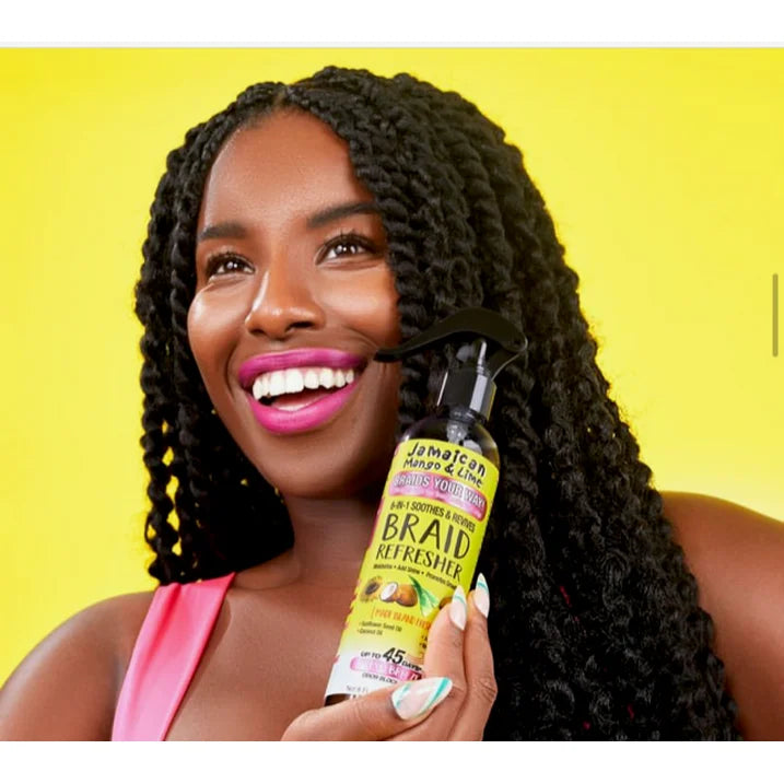 Braids Your Way! 6 In 1 Braid Refesher Soothes & Revives