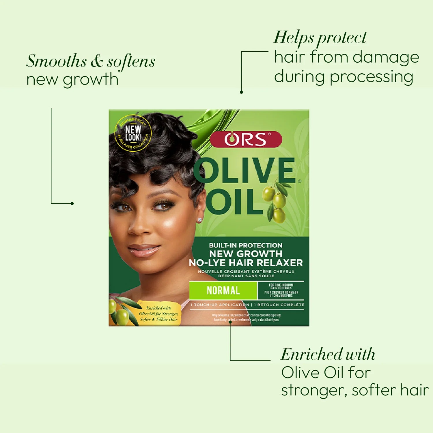 New Growth No Lye Hair Relaxer