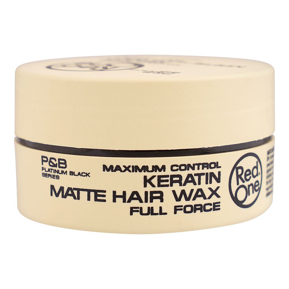 Maximum Control Keratin Matte Hair Wax Full Force