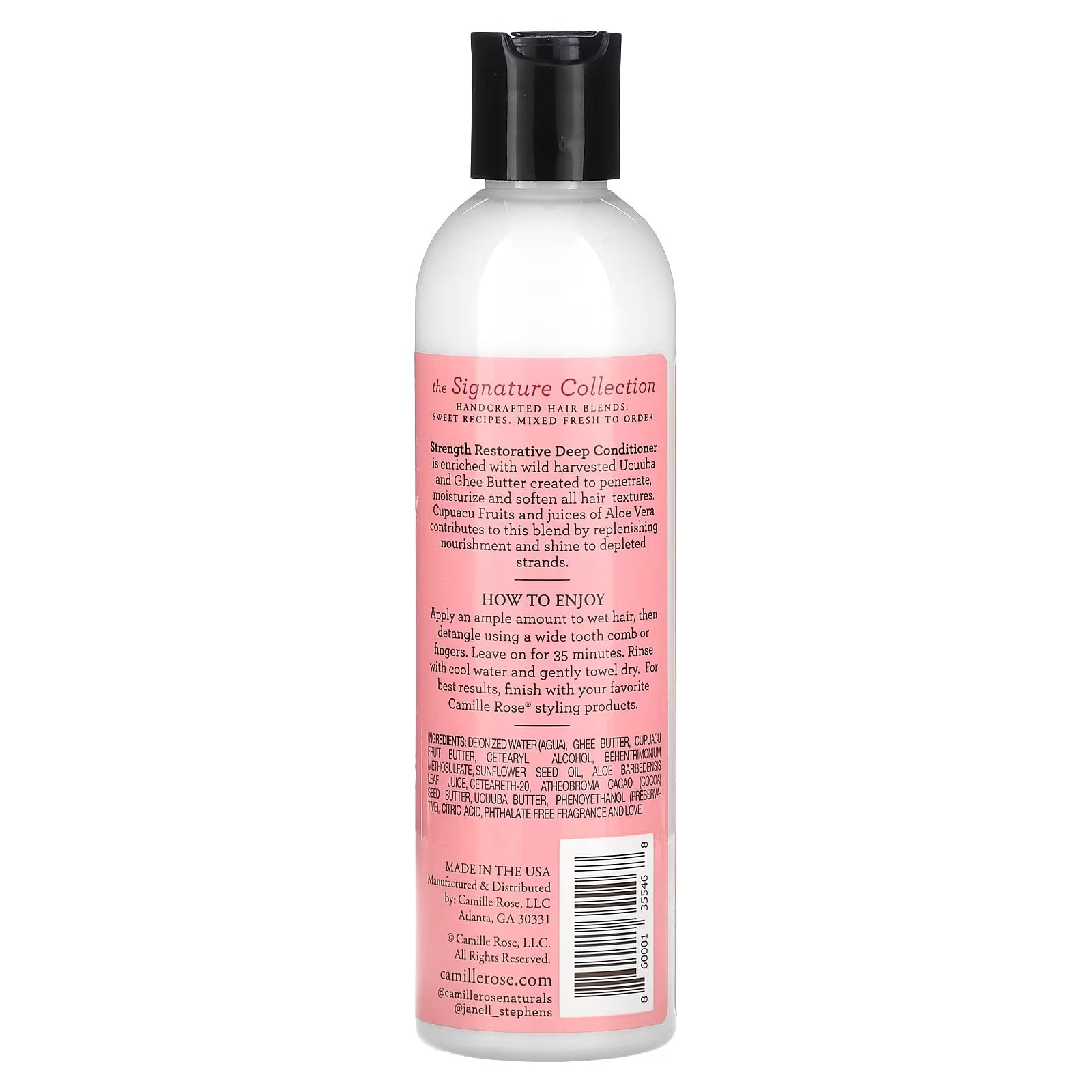 Strength Restorative Deep Conditioner With Ucuuba & Ghee Butter