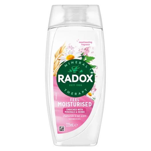 Mineral Radox Therapy Feel Moisturised Chamomile & Oat Scent Shower Gel