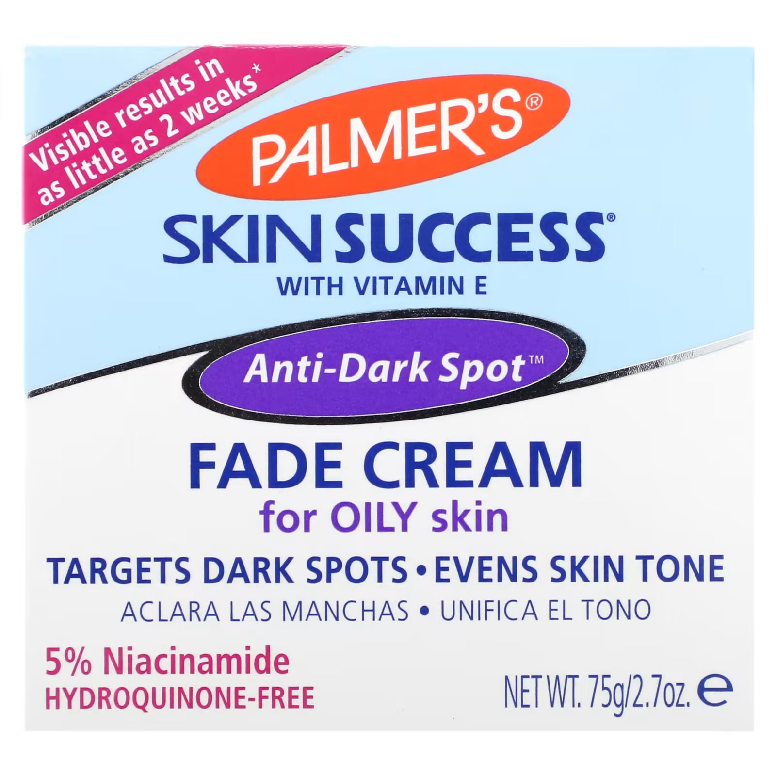 Anti Dark Sport Fade Cream For Oily Skin With Vitamin E