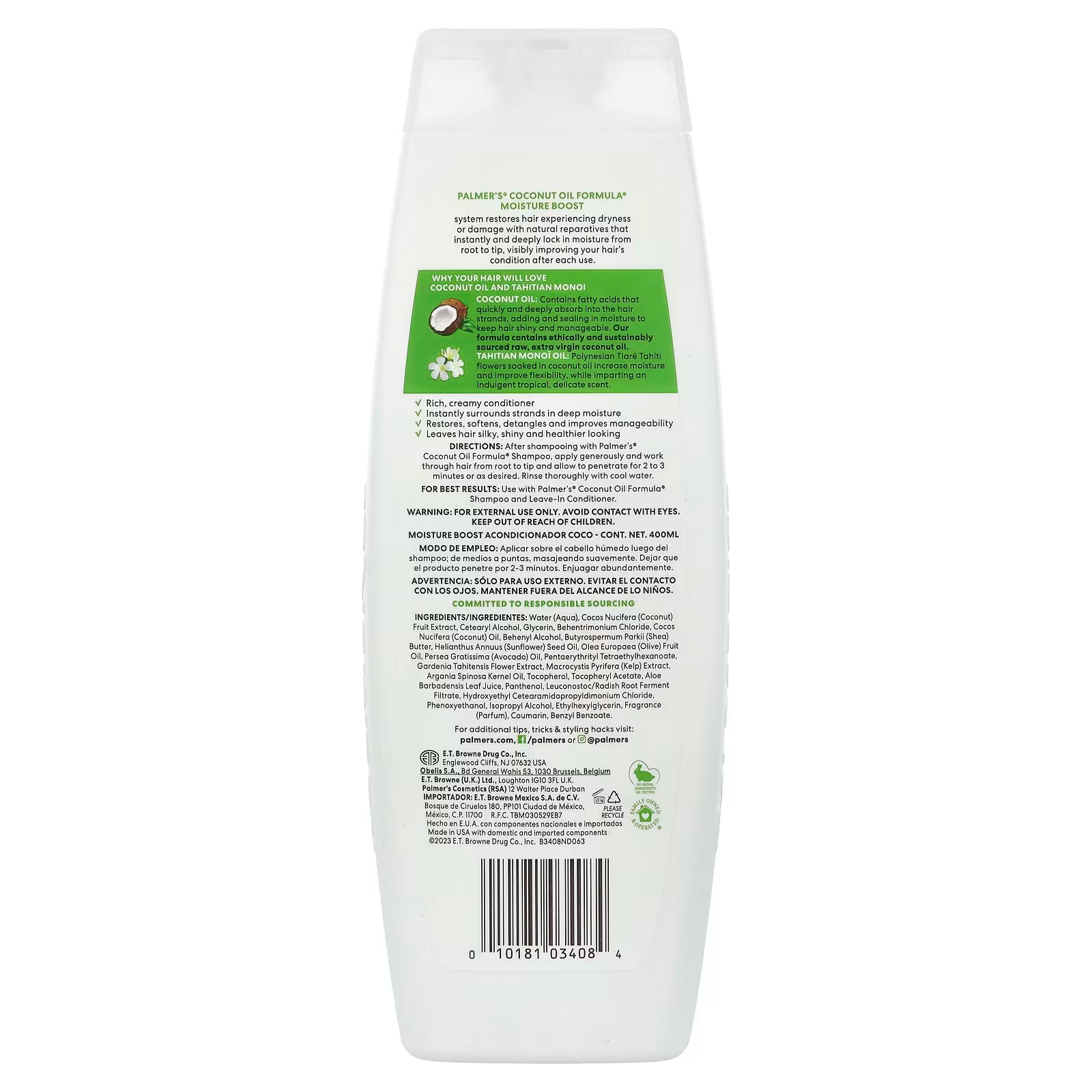 Coconut Oil Conditioner With Vitamin E