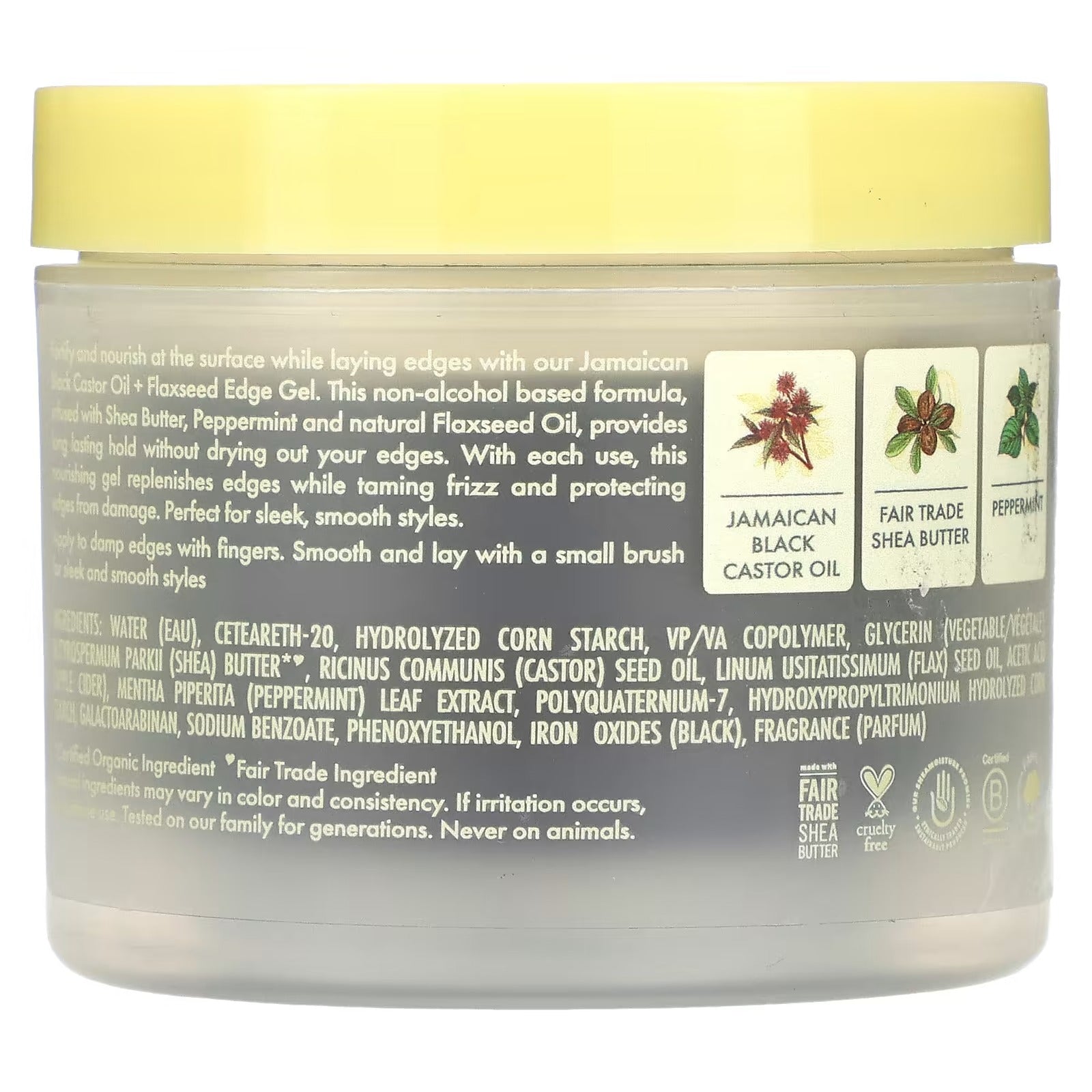 Jamaican Black Castor Oil + Flaxseed Fortifying Edge Gel