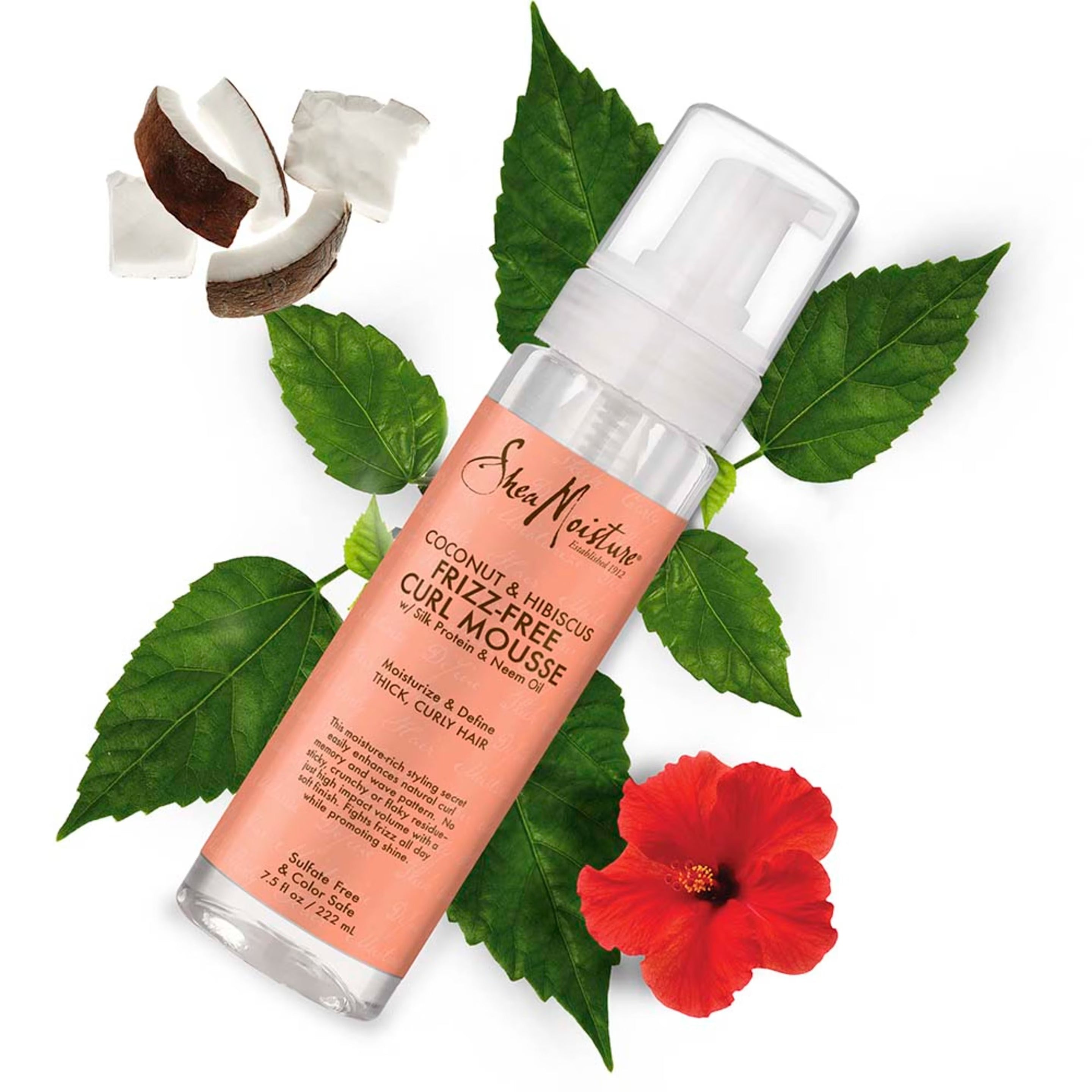 Coconut & Hibicus Frizz Free Curl Mousse