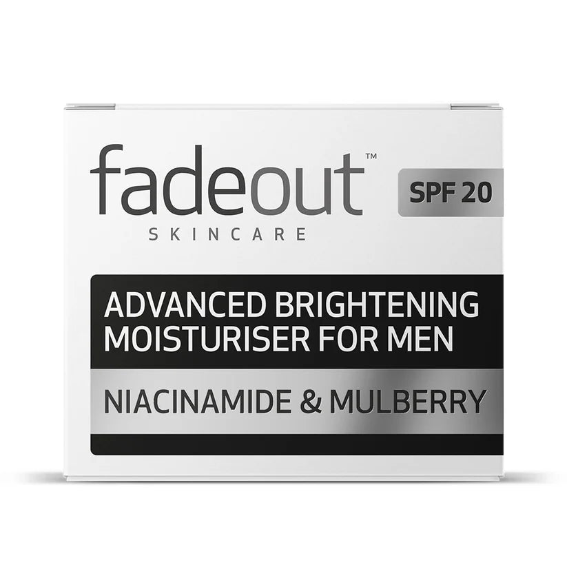 Spf 20 Advanced Brightening Moisturiser For Men Nicinamide & Mulberry