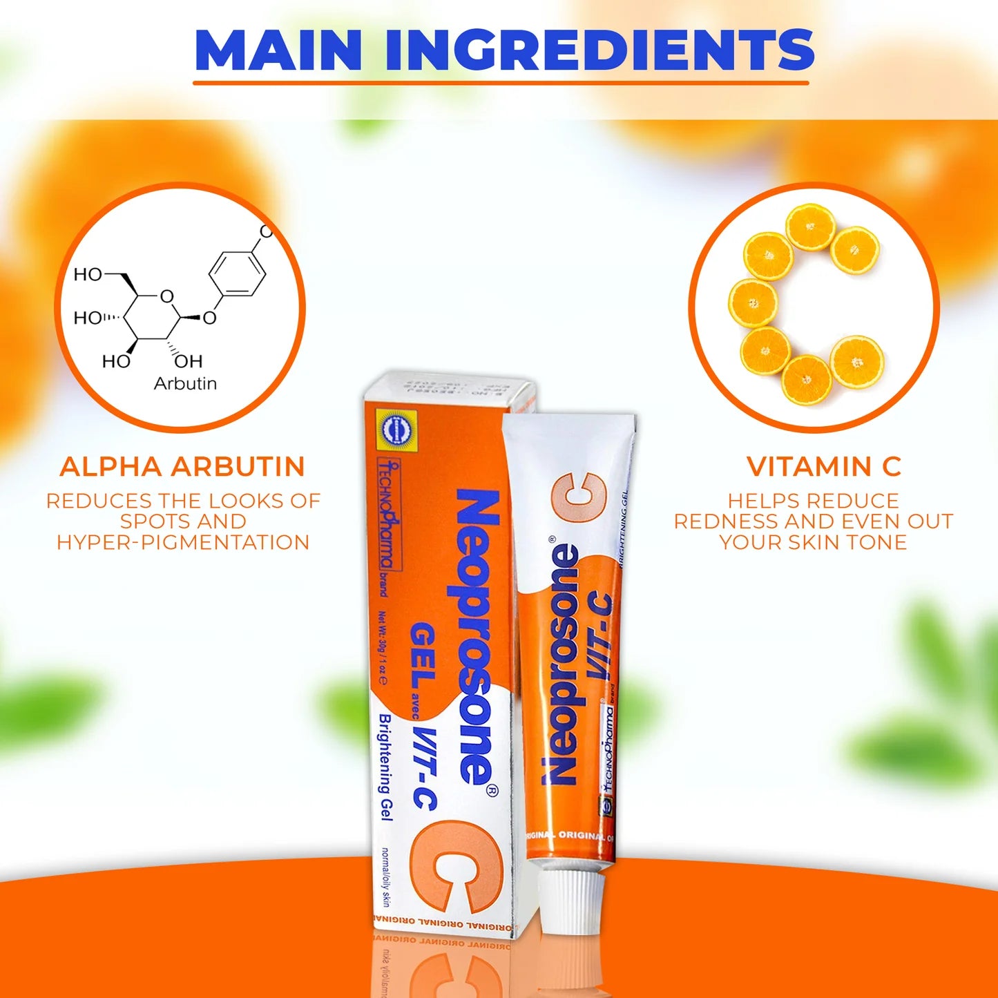 Gel With Vitamin C Brightening Gel Normal/oily Skin