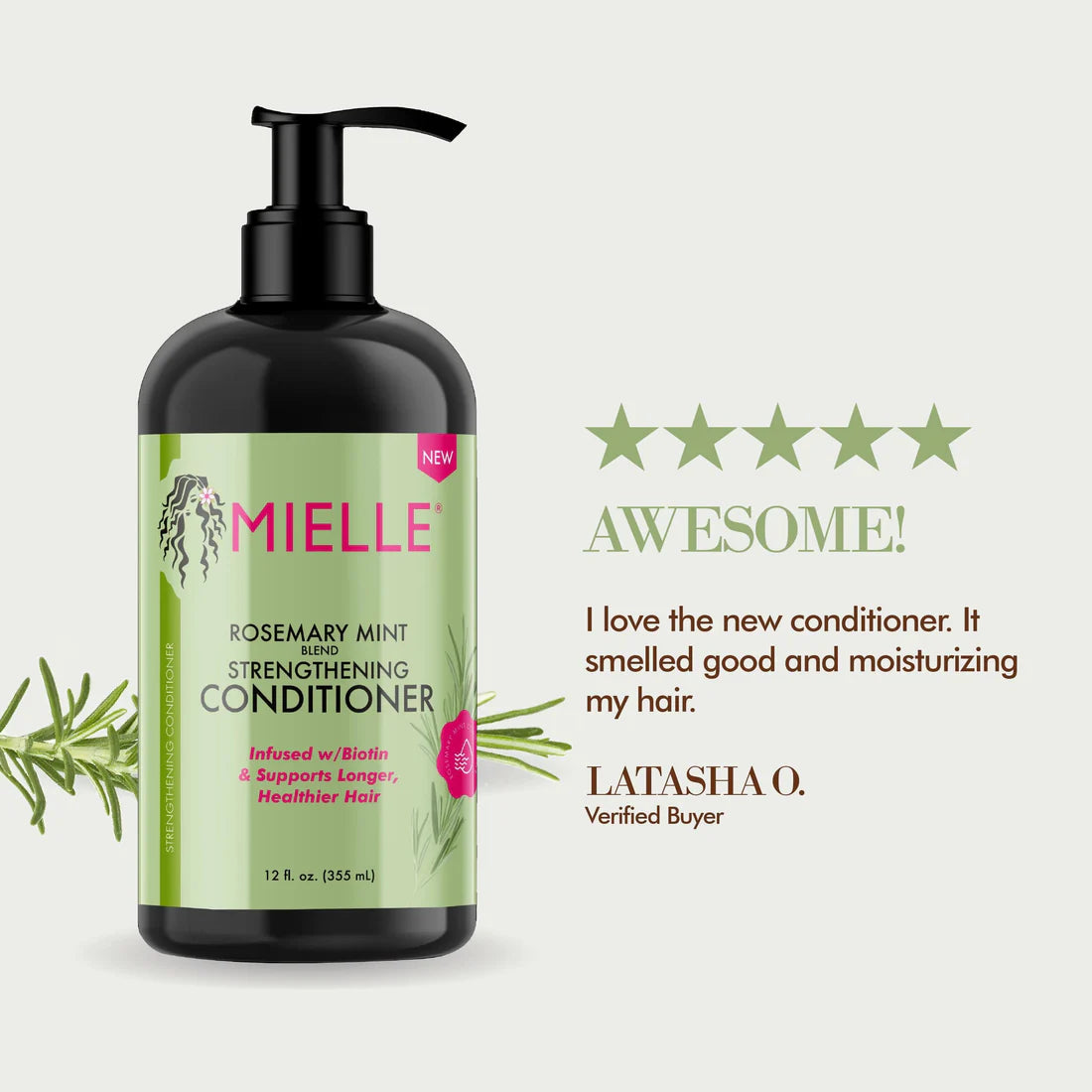 Rosemary Mint Blend Strengthening Conditioner