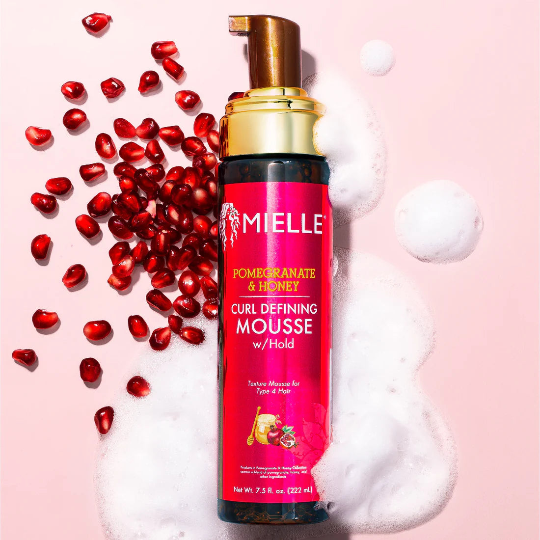 Pomegranate & Honey Curl Defining Mousse W/Hold