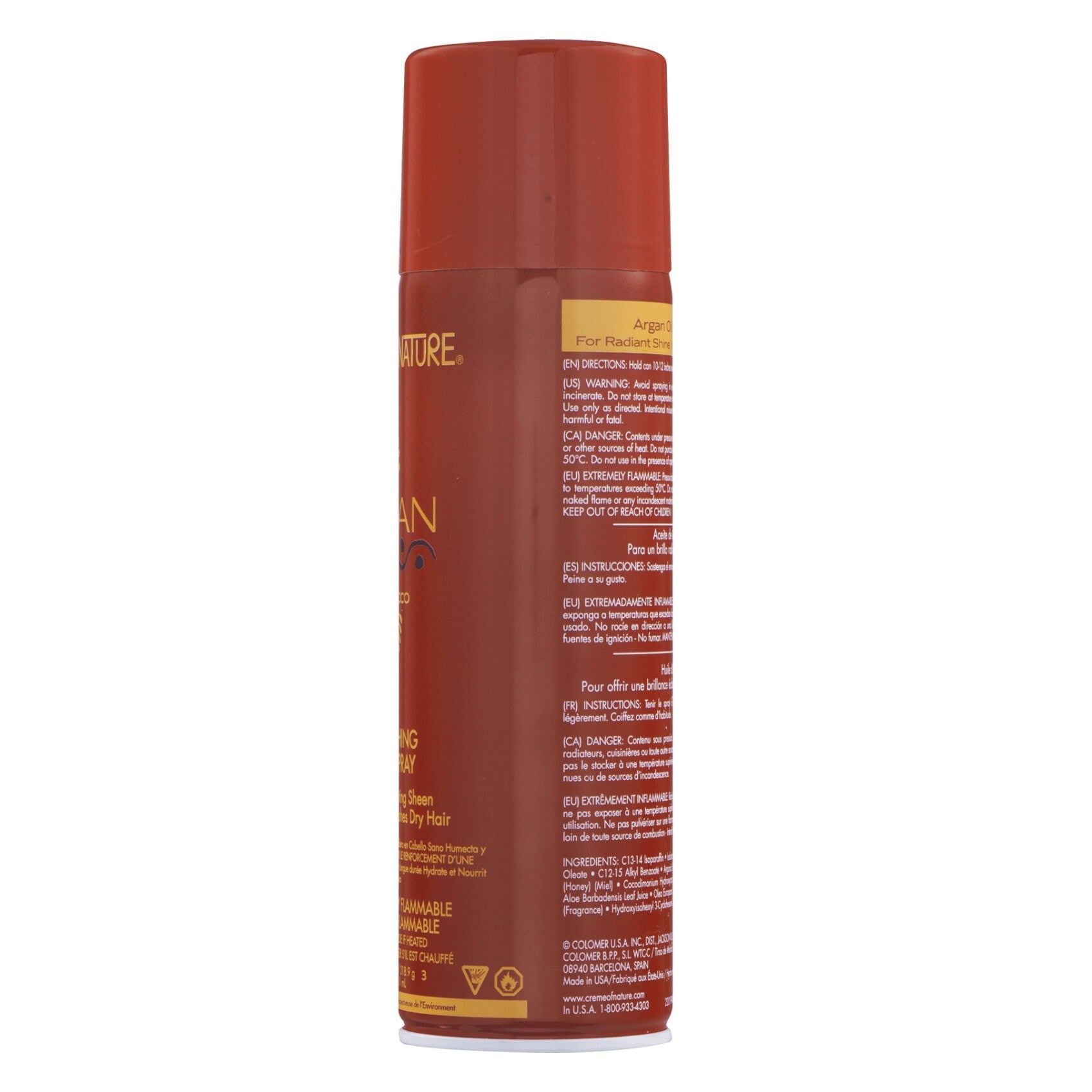 Oil Sheen Spray With Marula, Moringa And Argan Oil