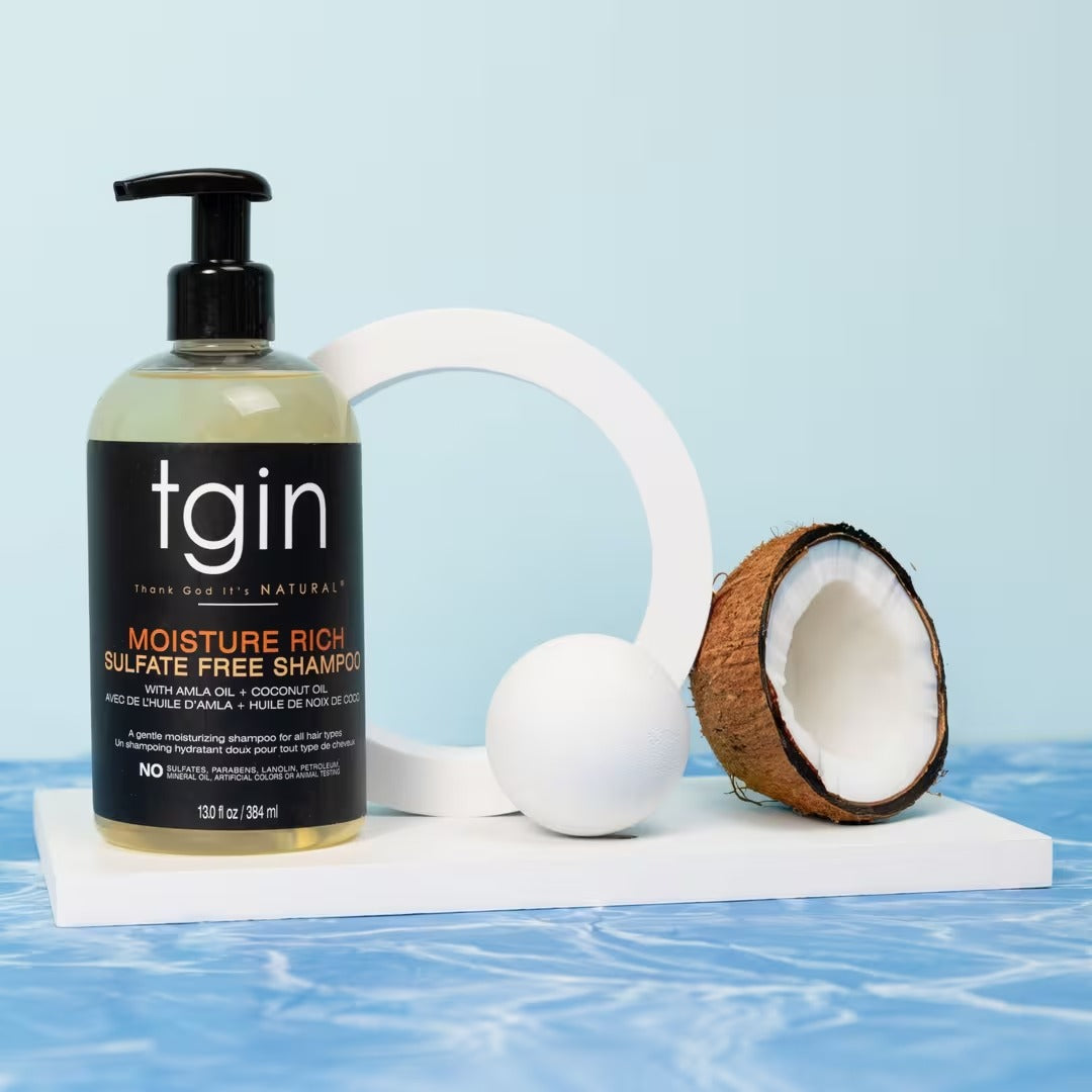 Moisture Rich Sulfate Free Shampoo With Amla Oil + Coconut Oil