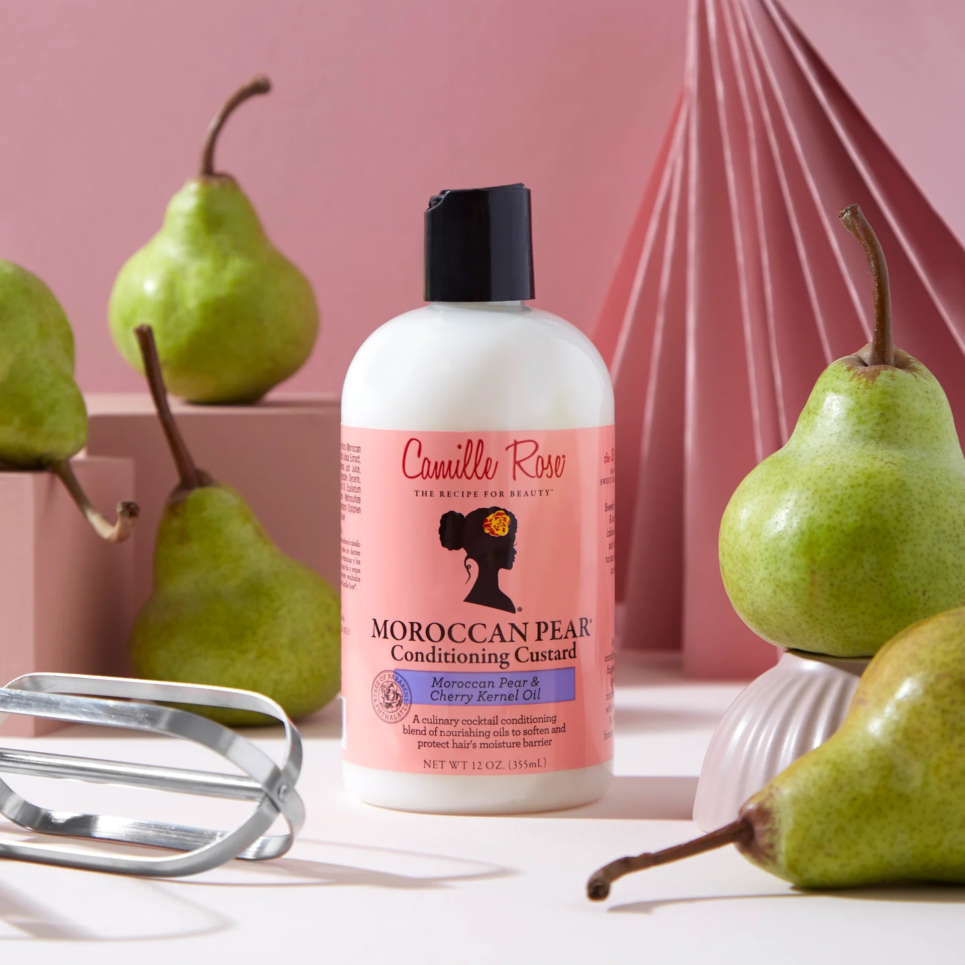 Moroccan Pear Conditioning Custard Moroccan Pear & Cherry Kernel Oil
