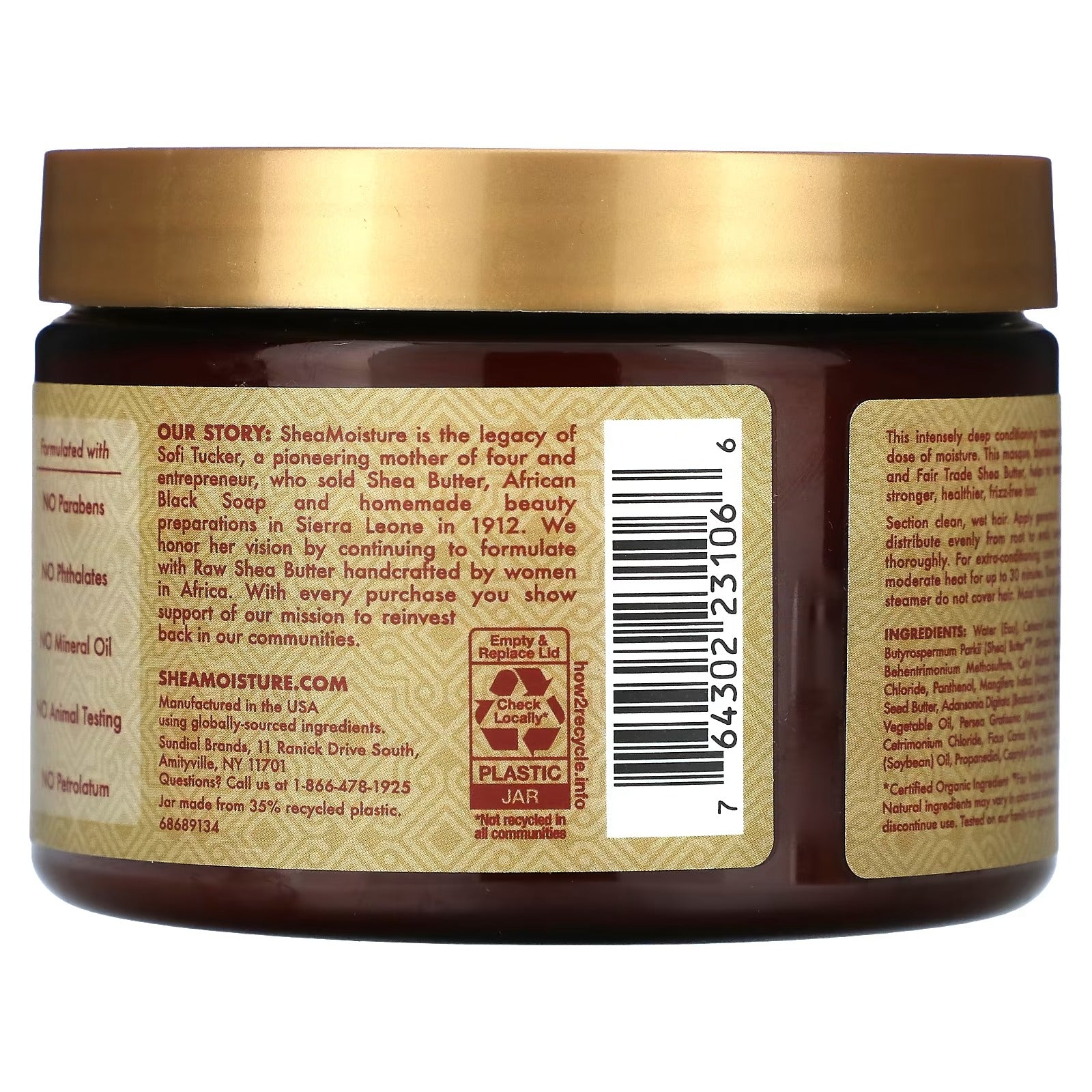 Manuka Honey & Mafura Oil Intensive Hydration Hair Masque