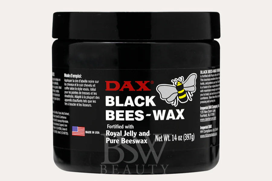 Black Beeswax Fortified With Royal Jelly & Pure Beeswax