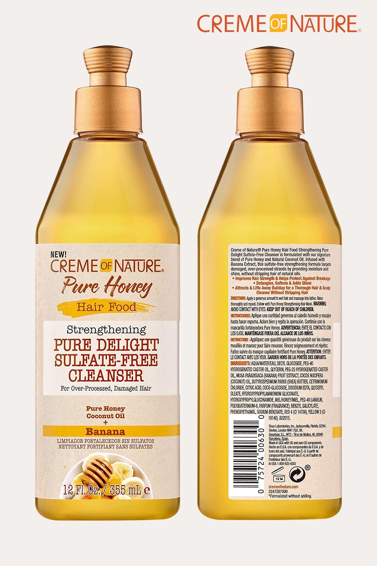 Pure Honey Pure Delight Sulfate Free Clenaser