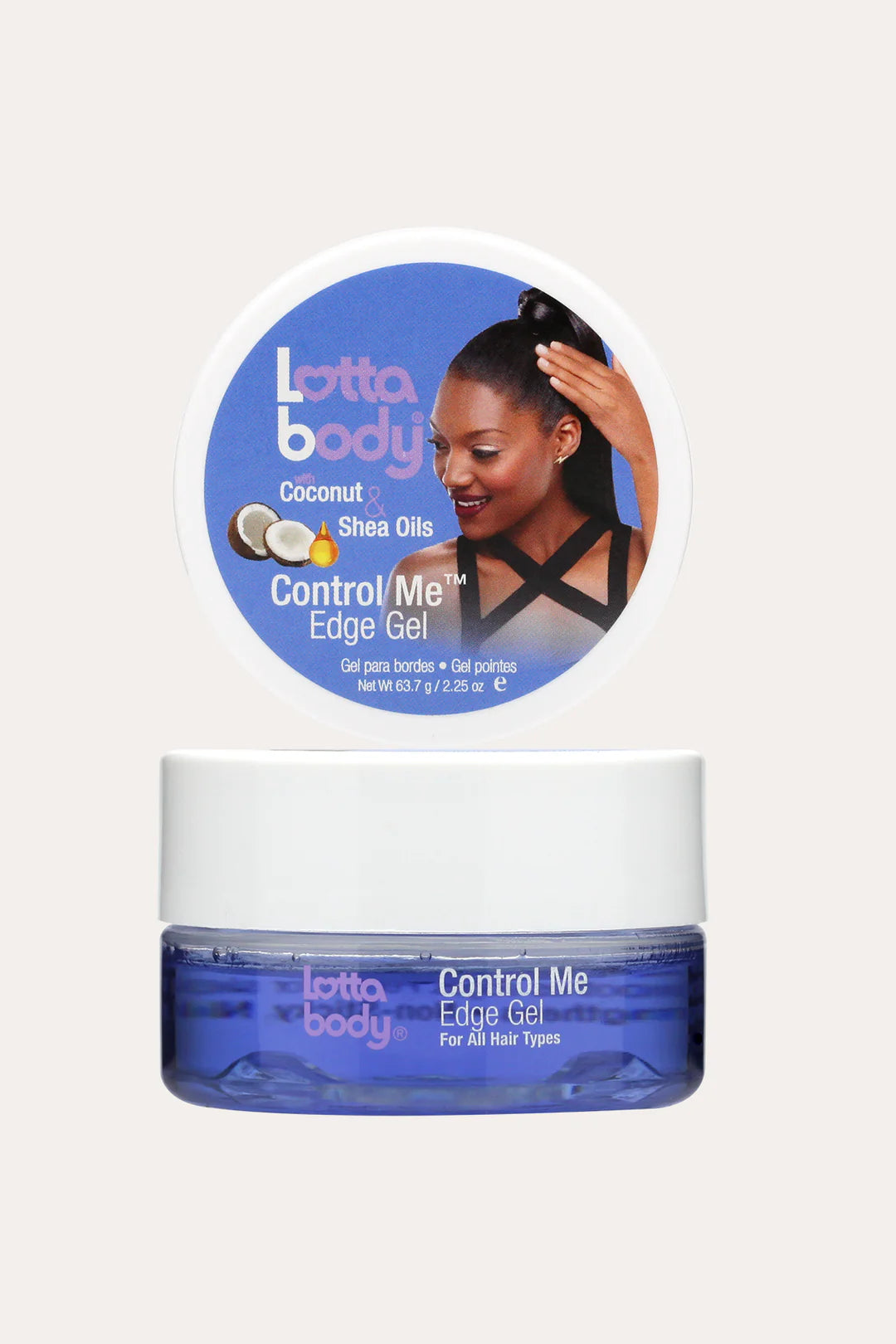 With Coconut & Shea Oils Control Me Edge Gel