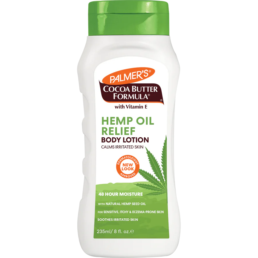 Cocoa Butter Formula With Vitamin E Hemp Oil Calming Relief Body Lotion