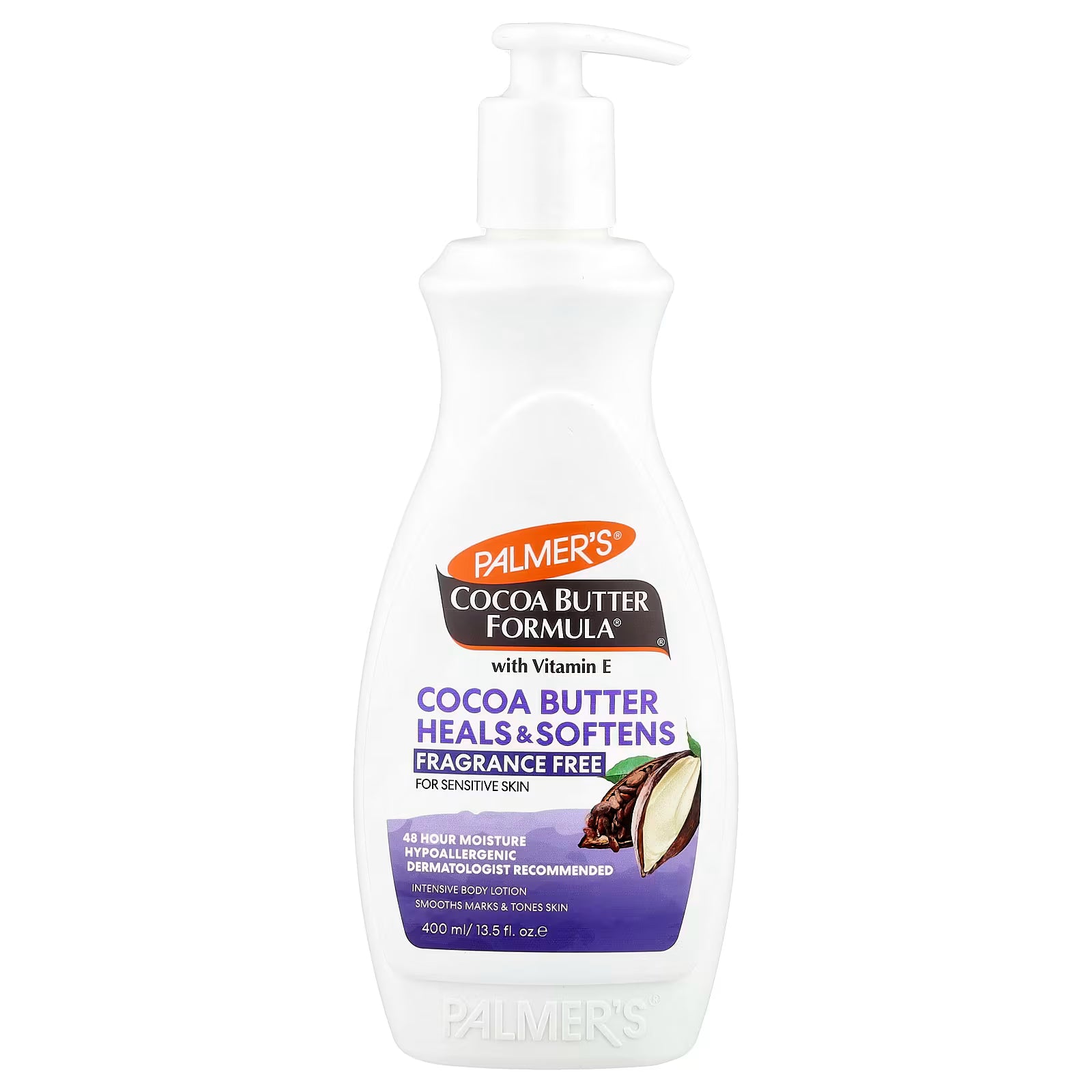 Fragrance Free Lotion For Sensitive Skin With Vitamin E