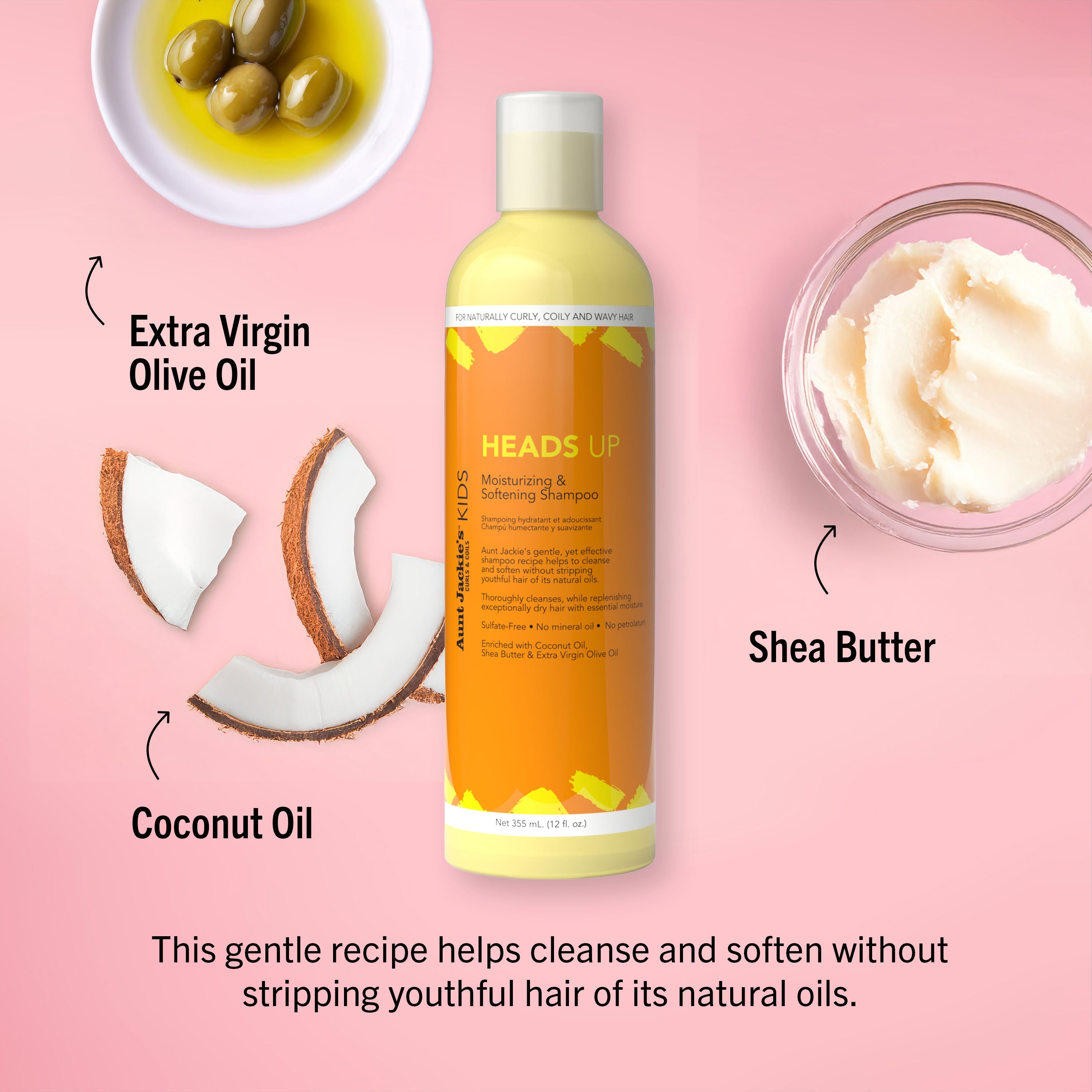 Heads Up Moisturizing & Softening Shampoo
