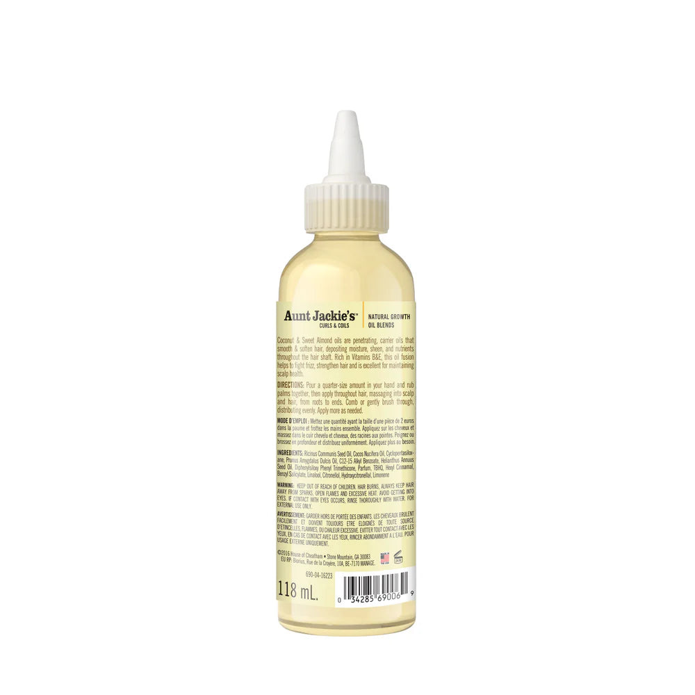 Natural Growth Oil Blends Coconut & Sweel Almond