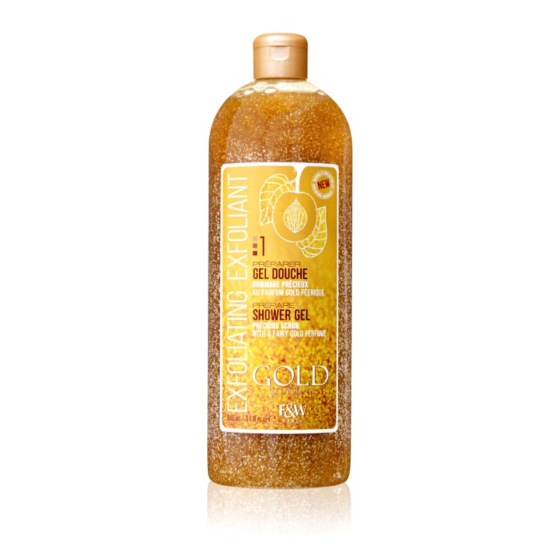 Gold Ultimate Exfoliating Shower Gel Precious Scrub With A Fairy Gold Perfume