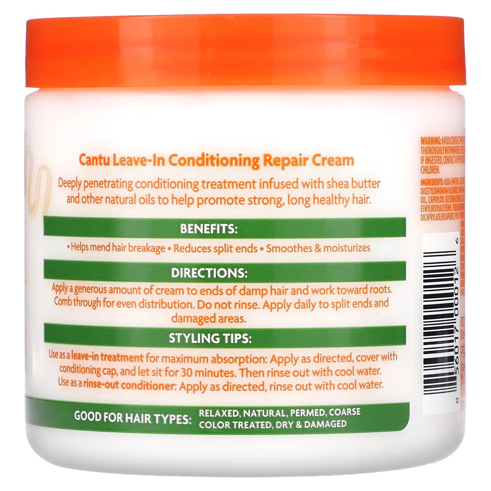 Shea Butter Leave In Conditioning Repair Cream