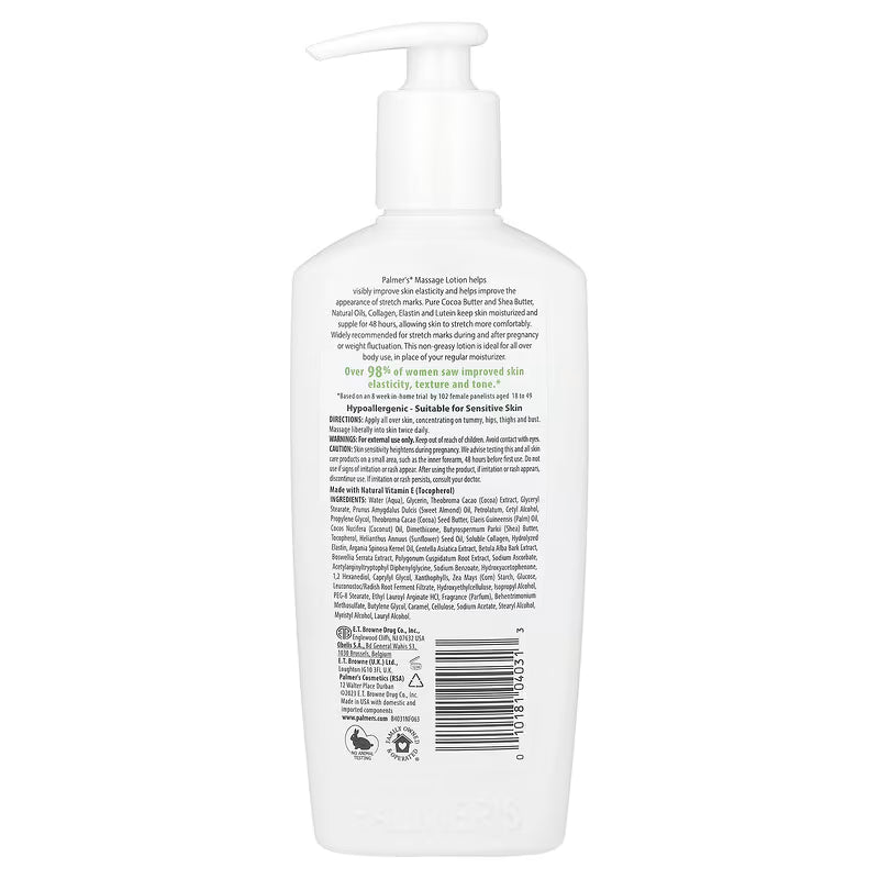 Massage Lotion For Stretch Marks Body Lotion With Vitamin E