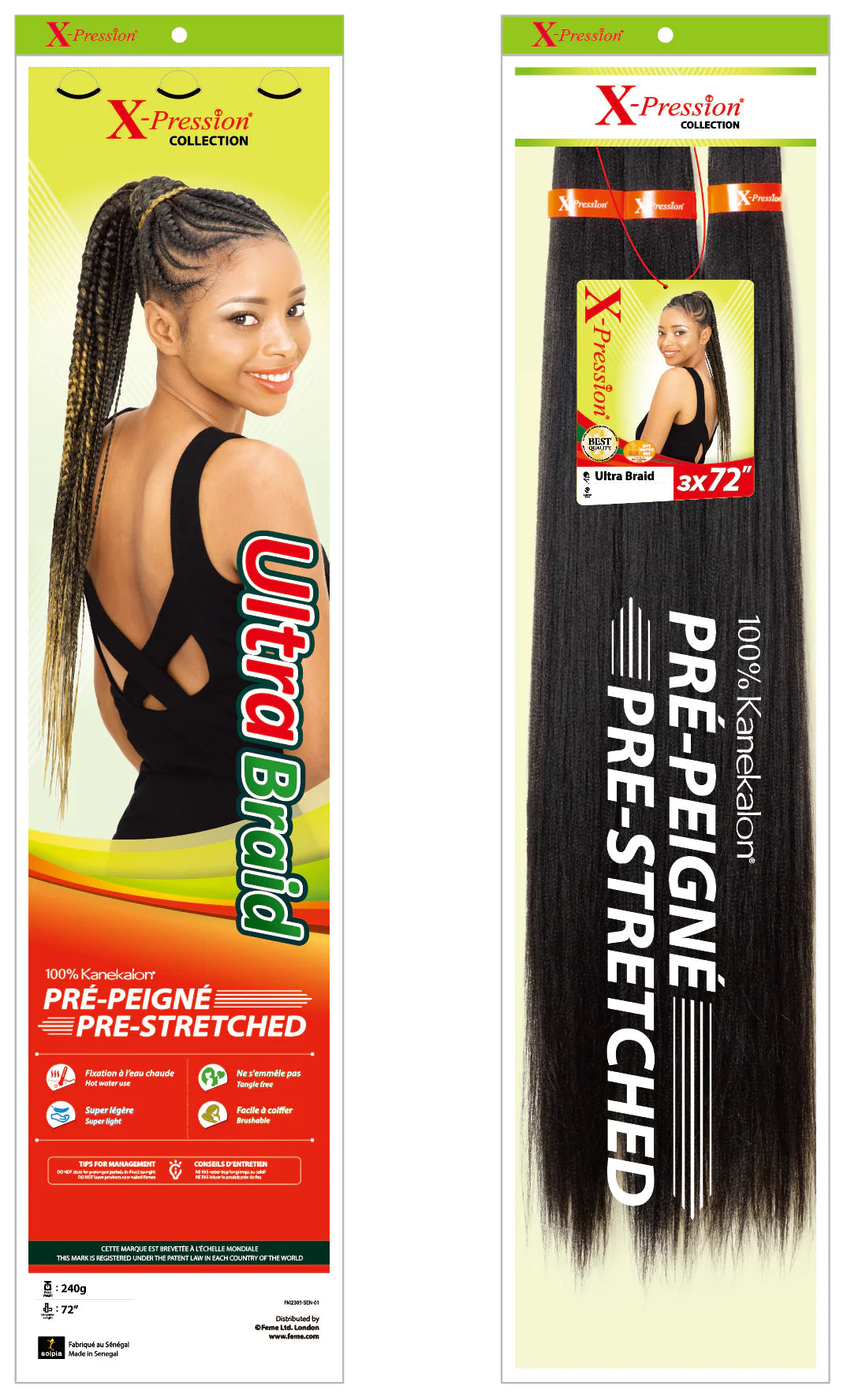 Ultra Braid 3 X 72" (Pre-Stretched)