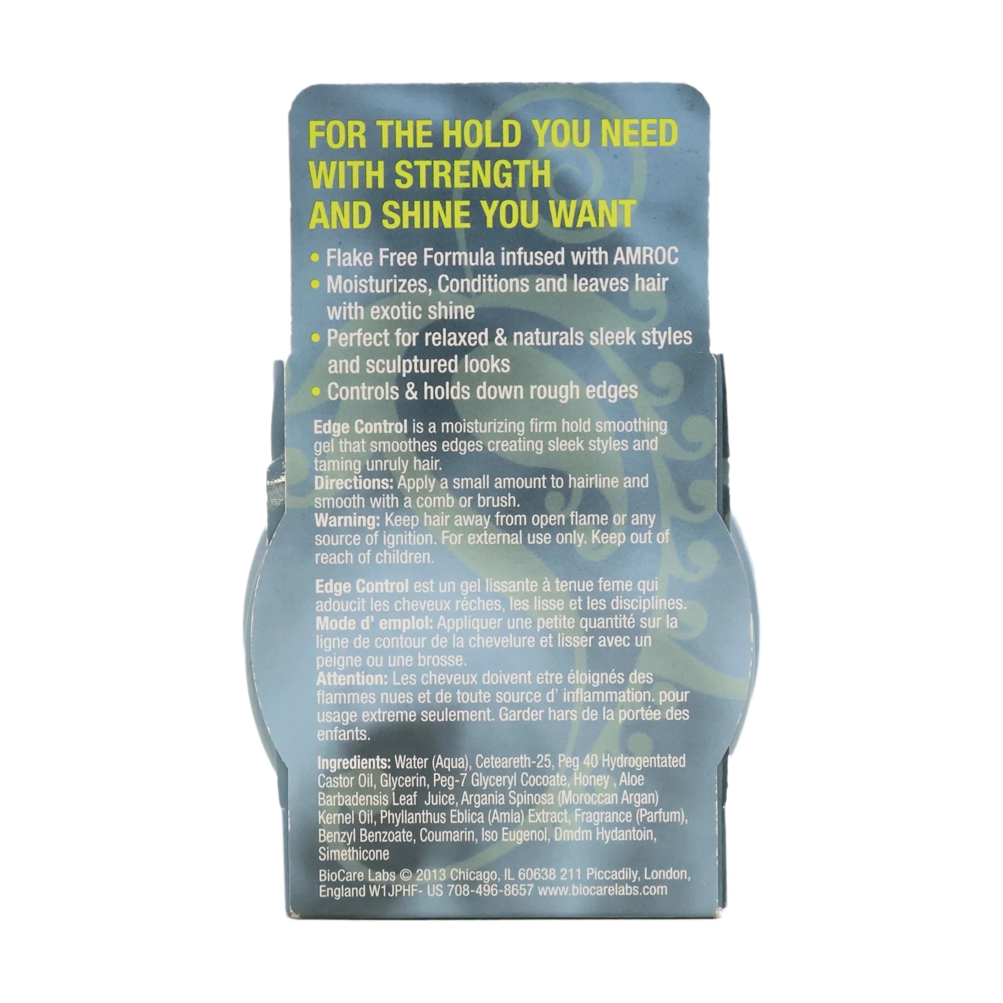 Edge Control With Indian Amla & Moroccan Argan Oil