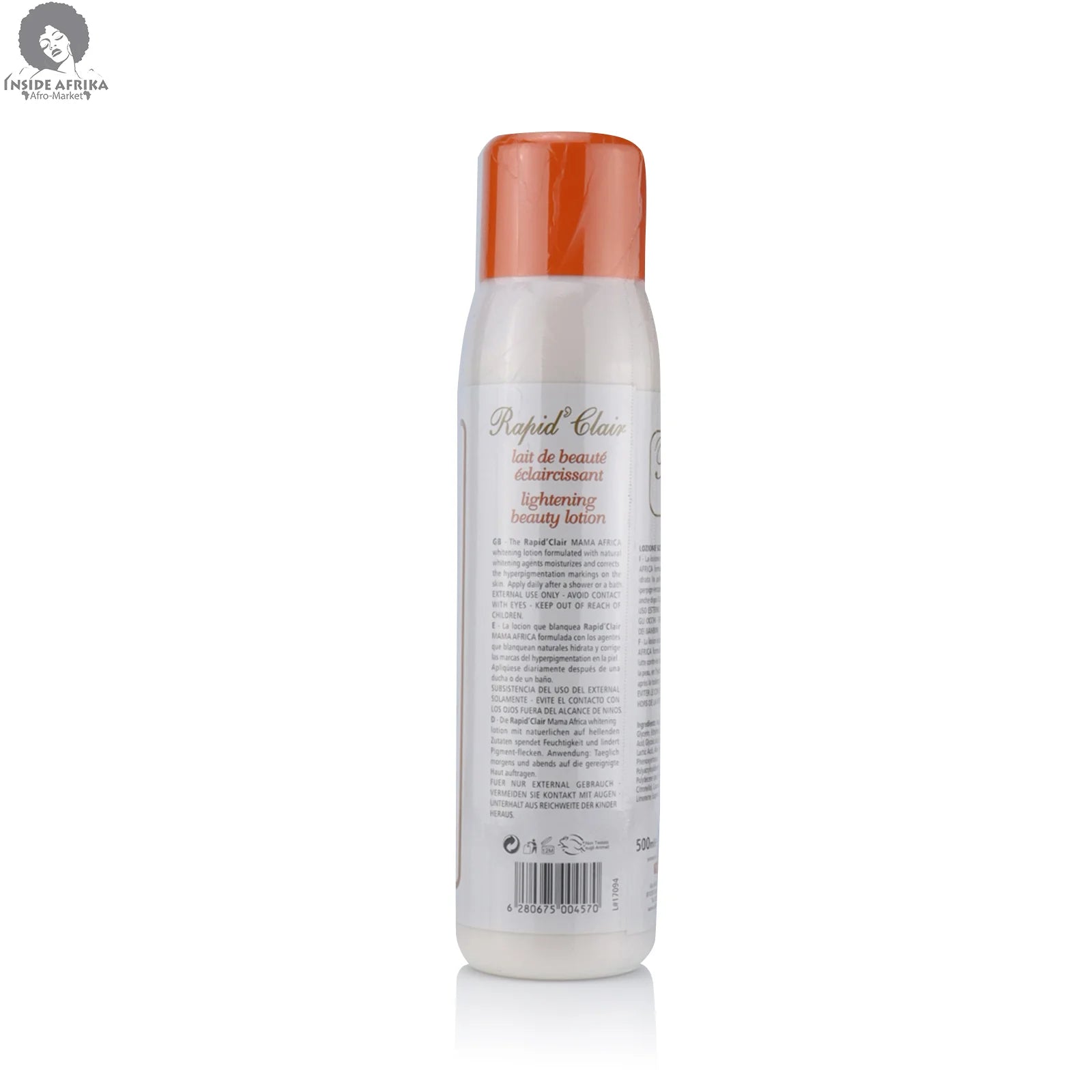 Rapid Clair Super Eclaircissant Lightening Beauty Lotion With Aloe Vera