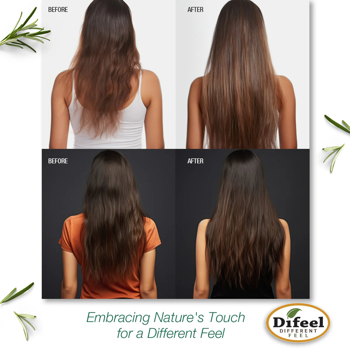 Rosemary & Mint Shampoo Infused With Biotin