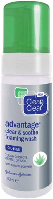 Advantage Clear & Sooth Foaming Wash With Natural Aloe Vera