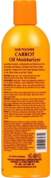 Hair Polisher Carrot Oil Moisturizer