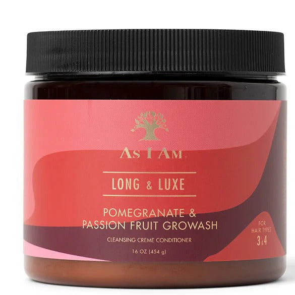 Long & Luxe Pomegrante & Pasion Fruit Growash