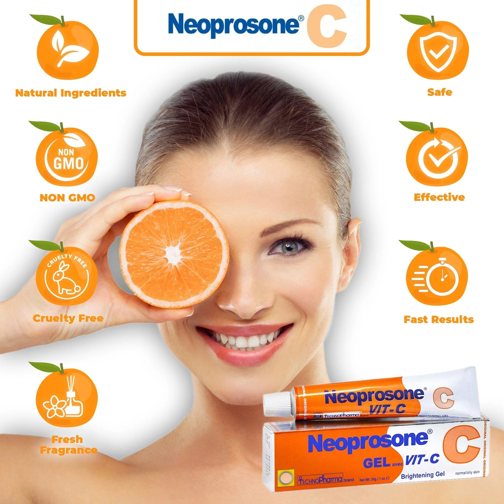 Gel With Vitamin C Brightening Gel Normal/oily Skin