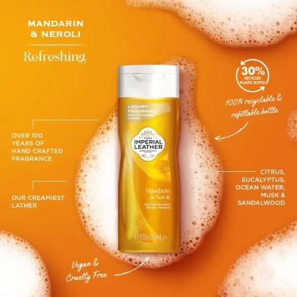 Imperial Leather Mandarin & Neroli Refreshing Body Wash