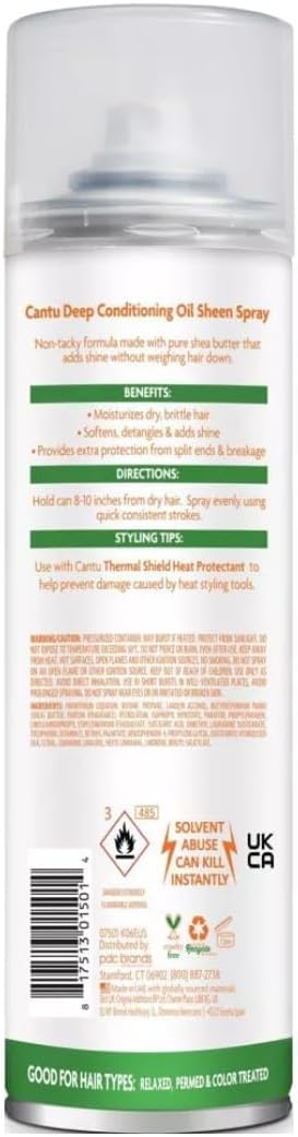Shea Butter Oil Sheen Deep Conditioning Spray