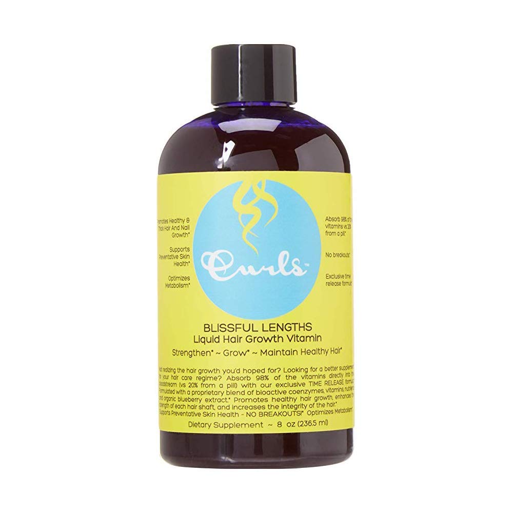 Blissful Lengths Blueberry Liquid Hair Growth Vitamin