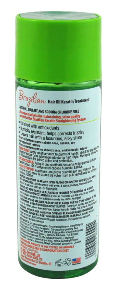Brazilian Hair Oil Keratin Treatment