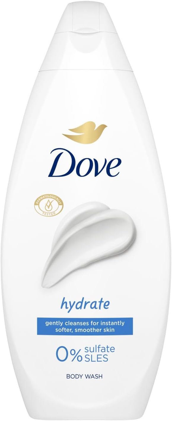 Hydrate Gently Cleanses For Instantly Softer,Smoother Skin  0% Sulfate Sles Body Wash