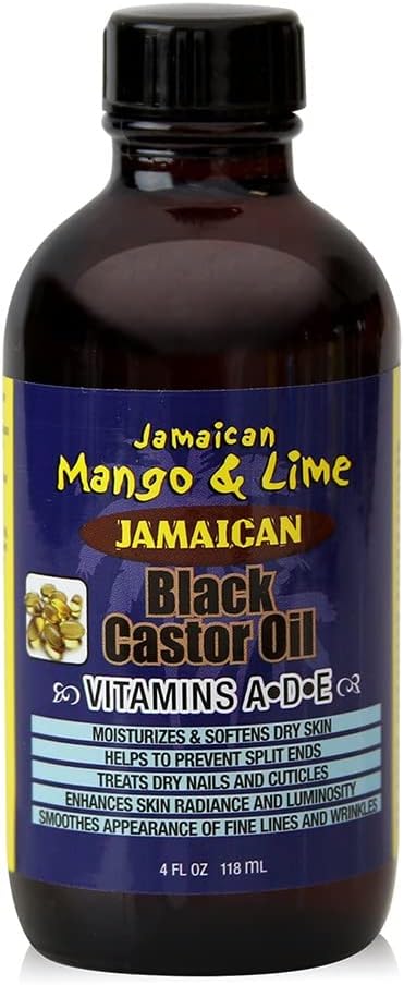Pure Jamaican Black Castor Oil Vitamins A D E