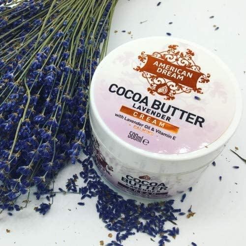 Cocoa Butter Lavender Cream With Lavender Oil & Vitamin E