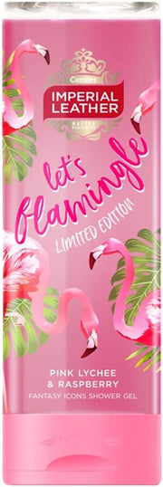 Imperial Leather Let's Flamingle Limited Edition Pink Lychee & Raspberry Fantasy Icons Shower Gel