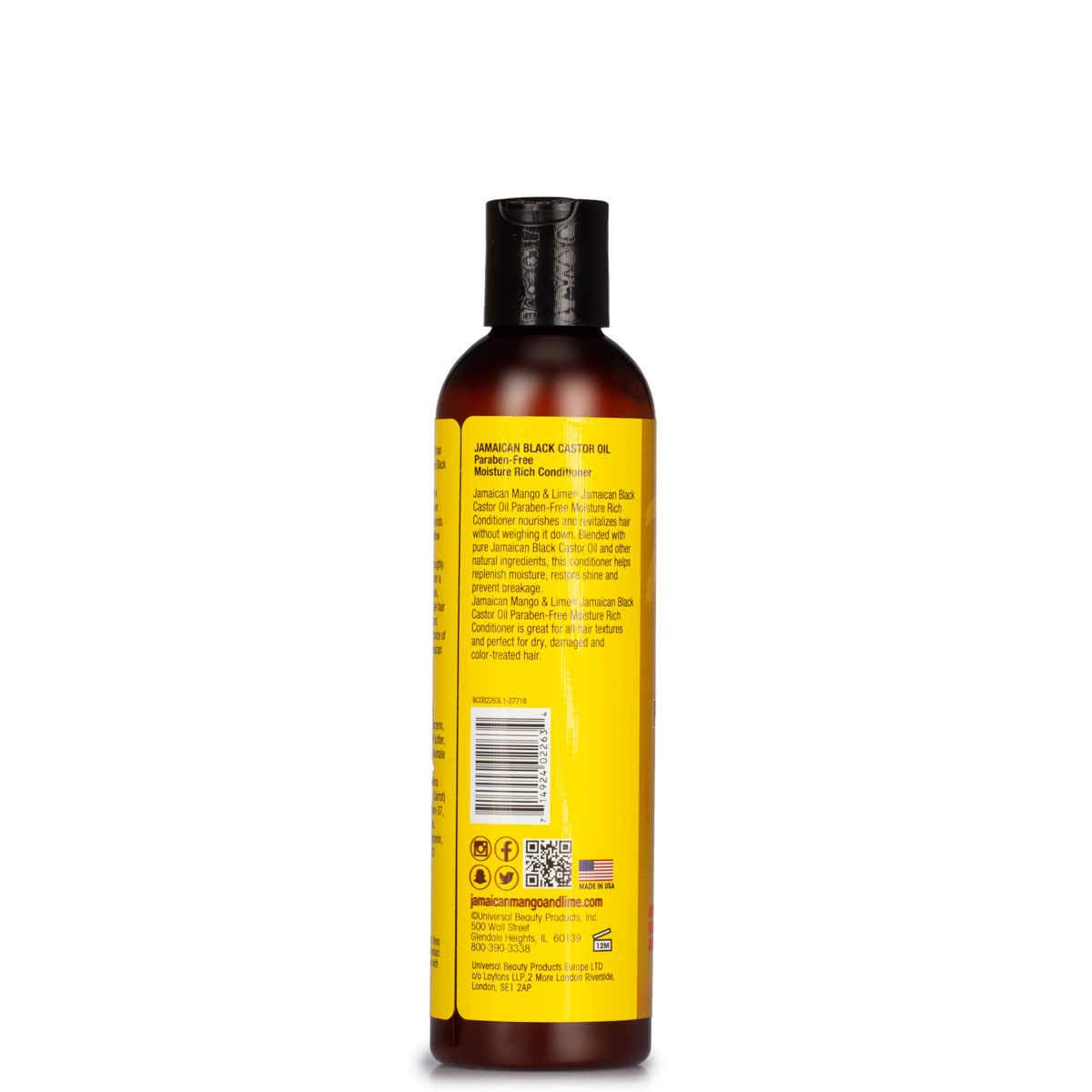 Jamaican Black Castor Oil Sulfate Free Moisture Rich Shampoo