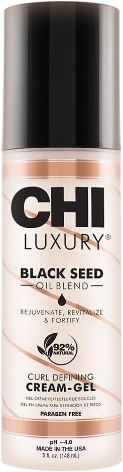 Luxury Balck Seed Oil Blend Curl Defining Cream Gel
