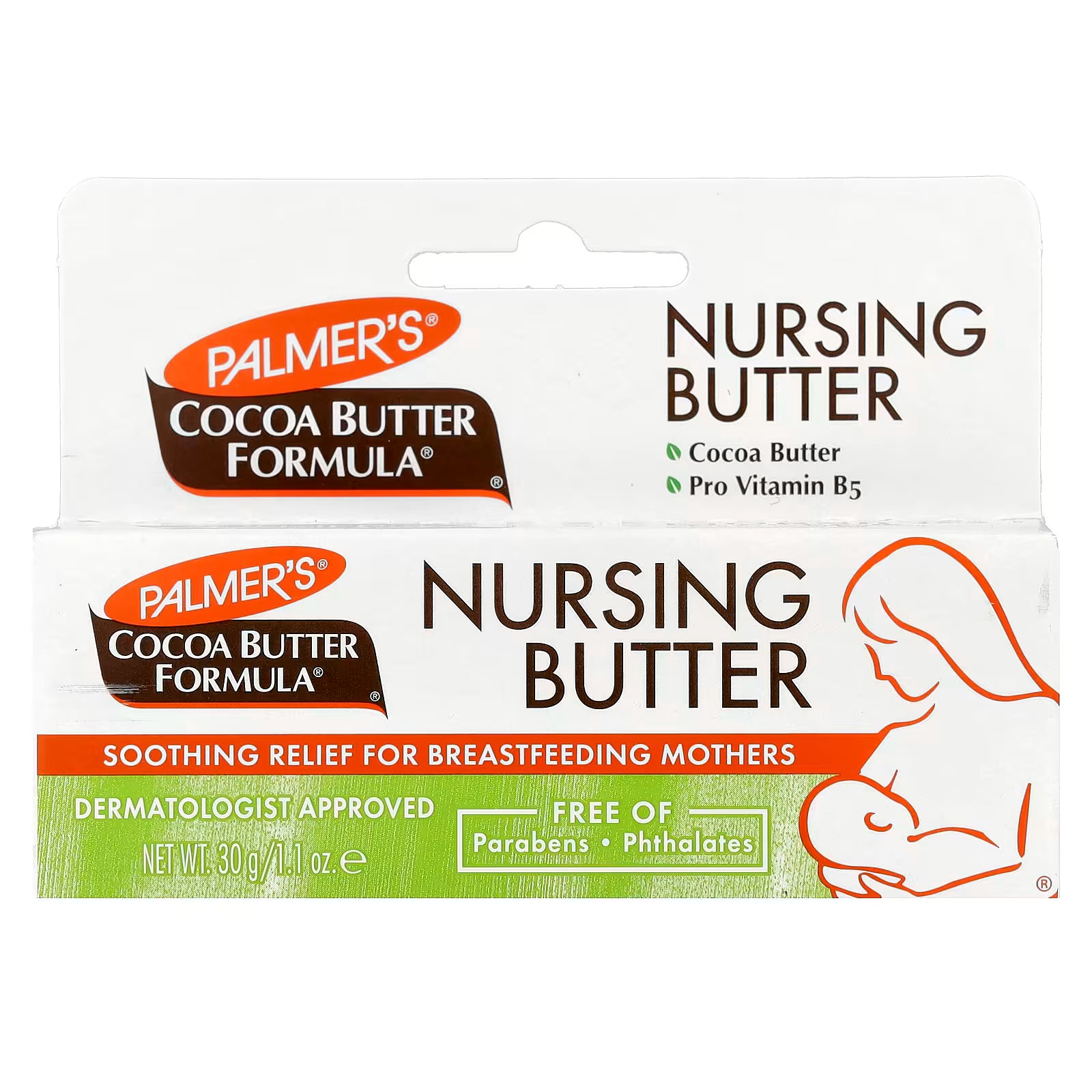 Cocoa Butter Formula Nursing Butter Soothing Relief For Breastfeeding Mothers Dermatologically Tested