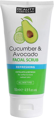 Cucumber & Avocado Refreshing Facial Scrub